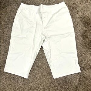 DENIM & CO NIP White Capris